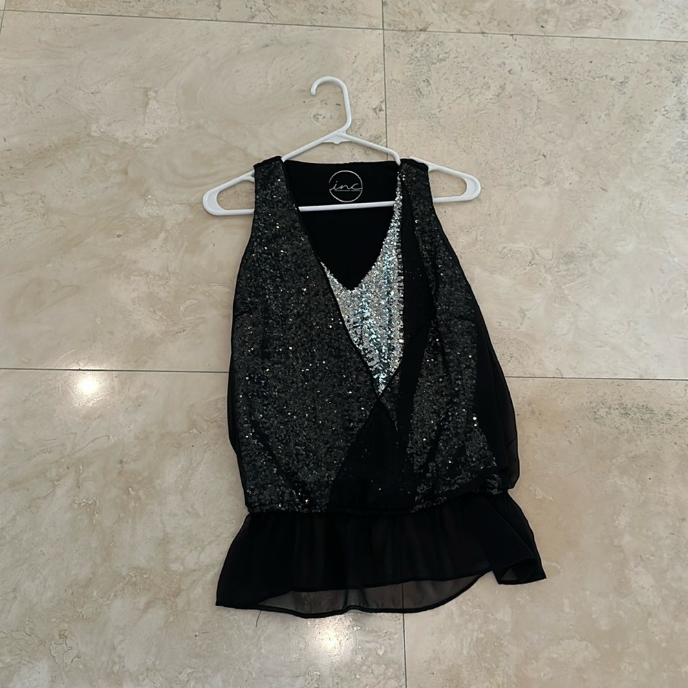 Inc peplum Blouse